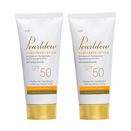 Pearldew Sunscreen Lotion SPF 50 - 50 Ml | Pack of 2