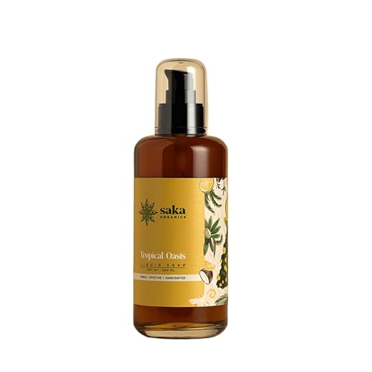 Saka Organics Tropical Oasis Handmade Liquid Soap - 200 ml