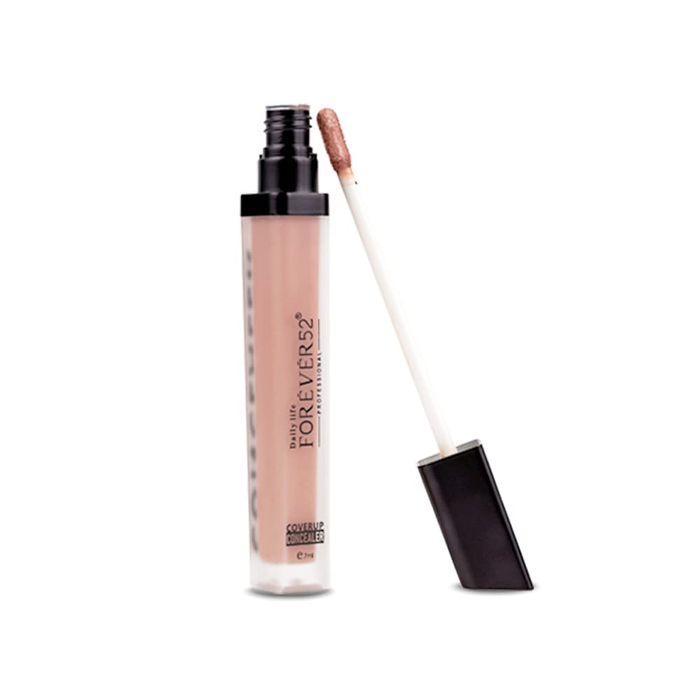 Daily Life Forever52 Coverup Concealer | Full Coverage, Crease-Resistant, Blendable & Buildable, Natural Finish for Light Skin | Butter Pecan, 7ml
