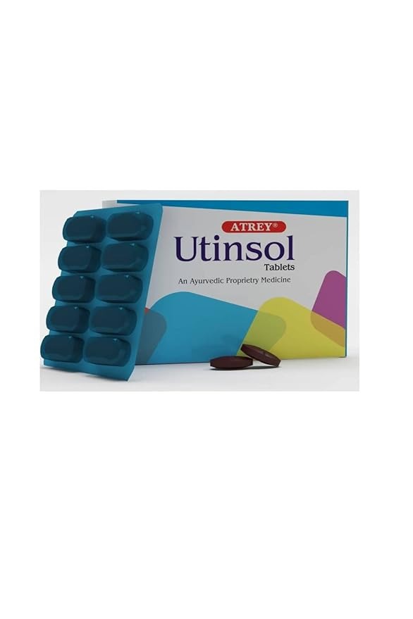 Atrey Utinsol Helps in Chronic UTI - 30 Tablets (Pack of 2)