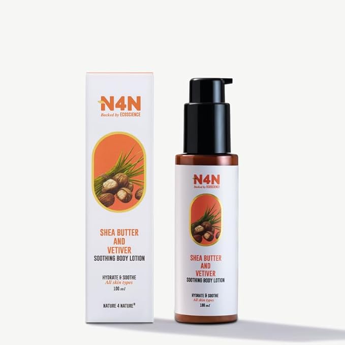 Nature4nature Shea Butter Body Lotion - 100 Ml | Advanced Deep Moisturization