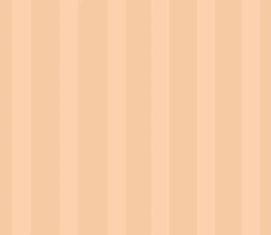 Homefab India 160 TC Stripe Glace Cotton Single BedSheet with 1 Pillow Cover Peach