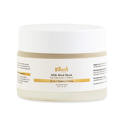 Vilvah Store Milk Mud Mask - 50 ml