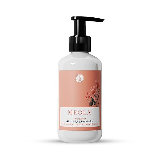 Meola Swiss Glacier Clarifying Body Lotion for Men & Women - 200 ml