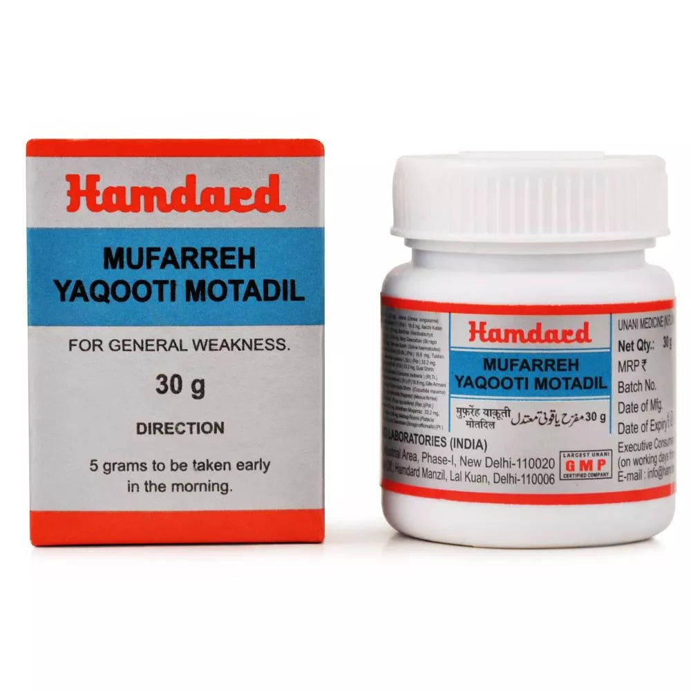Hamdard Mufarreh Yaqooti Motadil Powder - 30 gms