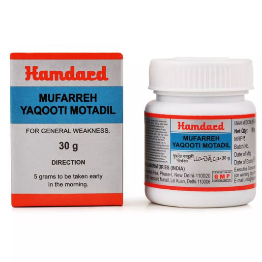 Hamdard Mufarreh Yaqooti Motadil Powder - 30 gms