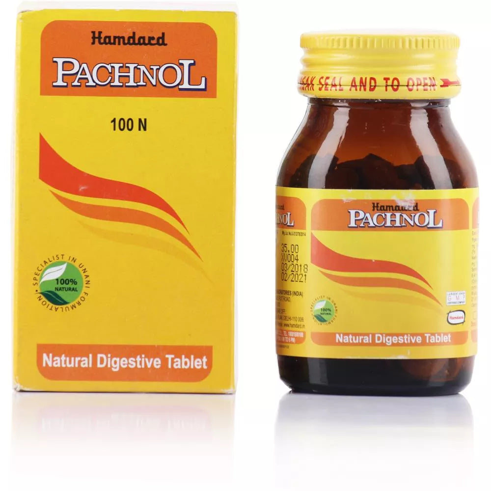 Hamdard Pachnol Tablets - 100 tabs
