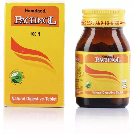 Hamdard Pachnol Tablets - 100 tabs