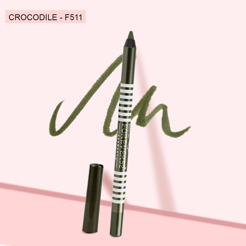 Daily Life Forever52 Waterproof Eye Pencil | Long-Lasting, Smudge-Proof & Smooth Glide Eyeliner | Bold Color Payoff