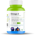 Haleup Vegan Omega-3 Capsules 500 mg, Enriched with Vegan DHA/EPA || Researched in USA || Healthy Heart || Brain|| Immunity