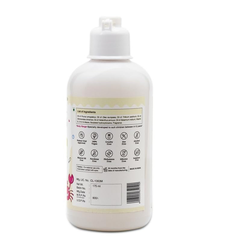 Simply Kids Body Oil for 4-12 Years - 175 ml