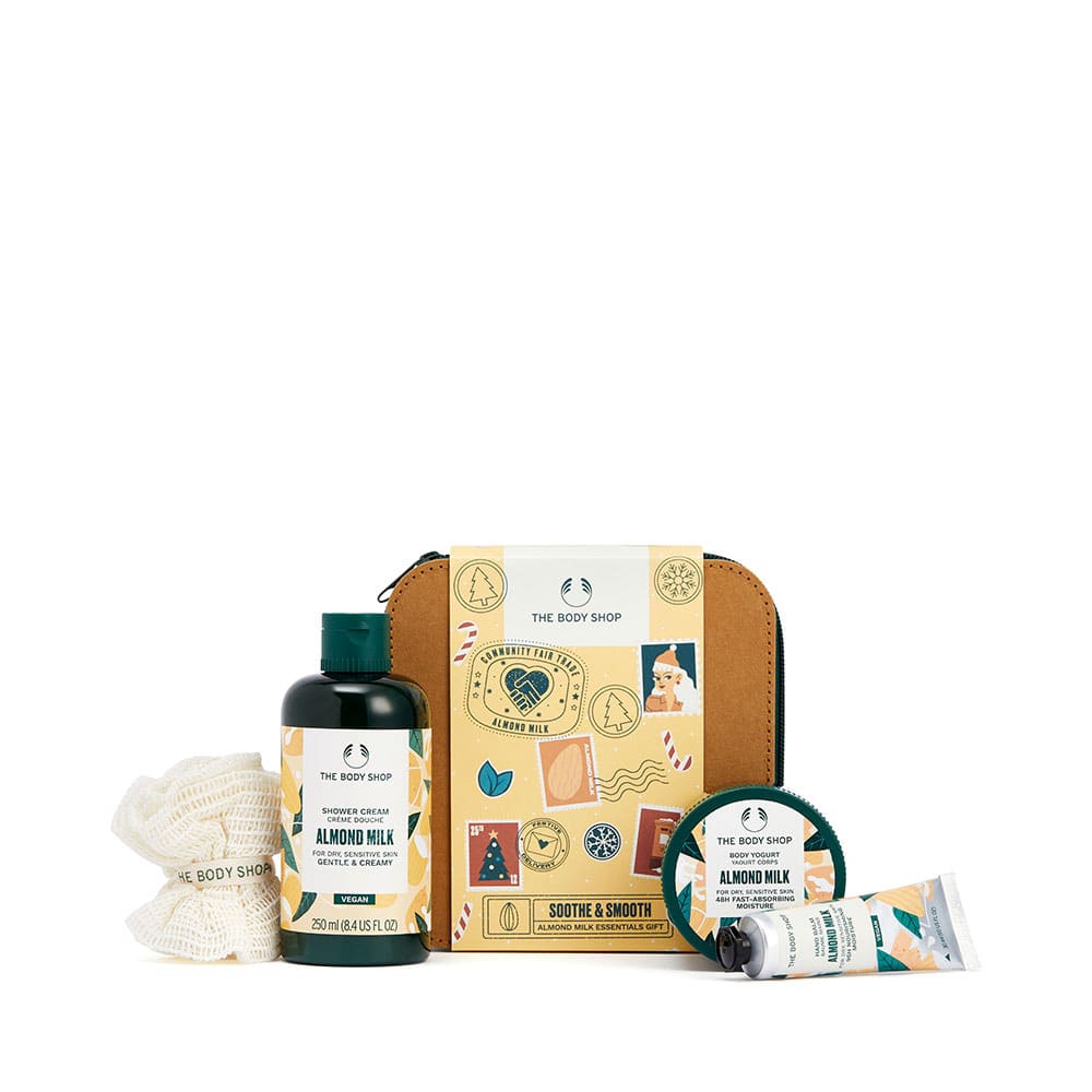 The Body Shop Soothe & Smooth Almond Milk Essentials Gift - 1 Pc
