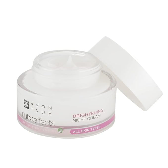 Avon True Nutraeffects Brightening Night Cream - 50 gms