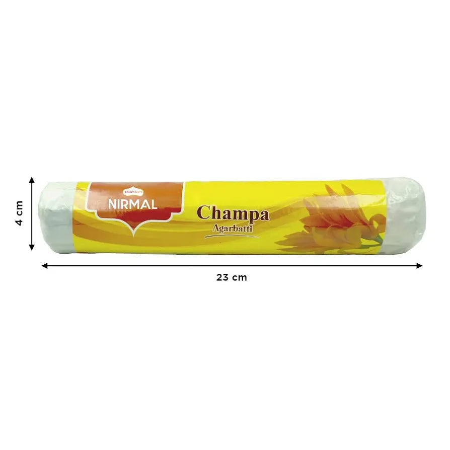 Shubhkart Nirmal Champa Agarbatti Muttha Pack 250g Long Lasting Incense Sticks