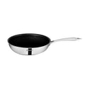 Bergner Hitech-peek Triply Stainless Steel Sautepan | Deep Frypan 24 Cm