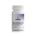 Unived Melatonin-SR | USA's 1st slow-release Melatonin | 5mg Melatonin and 100mg L-theanine | 30 Vegan Capsules