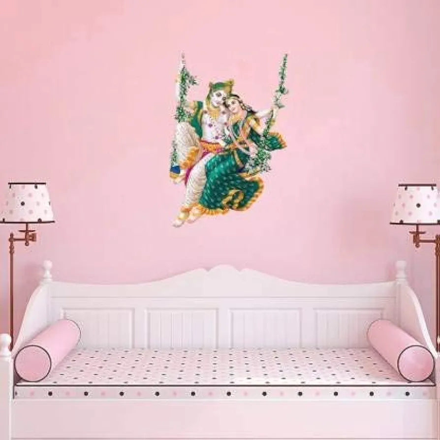 Rangoli Large Wall Sticker Multicolor Vinyl 50 or 70 cm