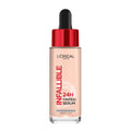 Lâ€™OrÃ©al Paris Infallible 24H Tinted Serum Foundation, Light-weight Coverage, Dewy & Radiant Finish, Transfer-proof, 30ml