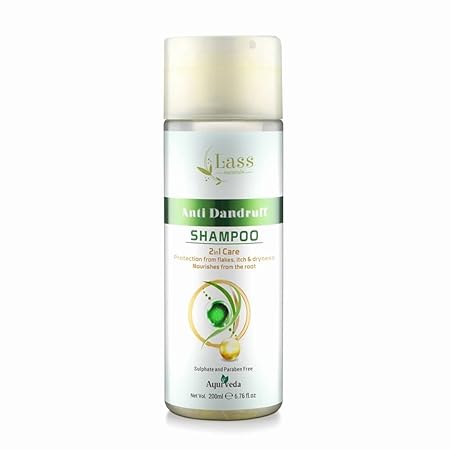 Lass Naturals Anti dandruff shampoo for Women & Men - 200 ml
