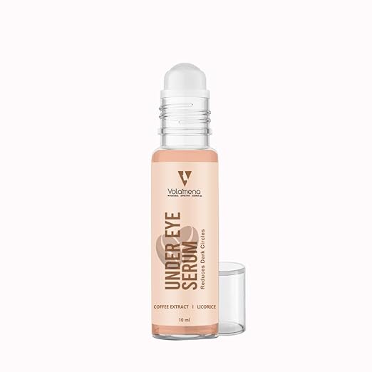 Volamena Under Eye Serum Roll on with Coffee Extract & Licorice - 10 ml