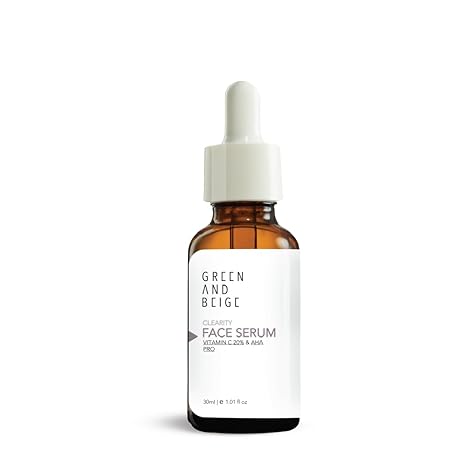 Green And Beige Clearity Vitamin C AHA PRO Antioxidant rich Face Serum - 30 ml