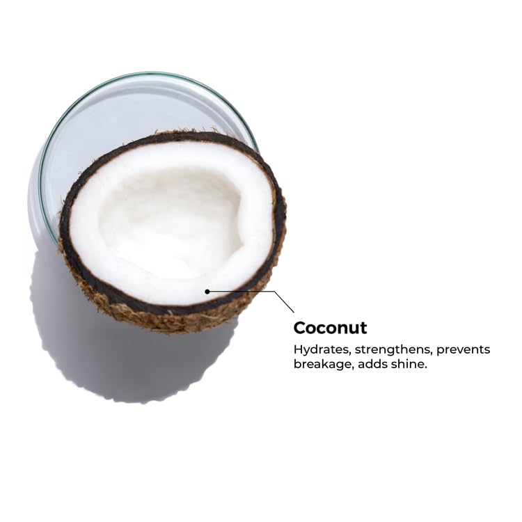 Brillare Pure Coconut Oil, Organic and Cold Pressed Hair Oil with Zero Chemicals, Rich in Vitamins & Amino Acids, Best for Dry & Flaky Skin