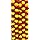 Artificial Marigold Fluffy Flowers Garlands Yellow & Red 5 Pieces