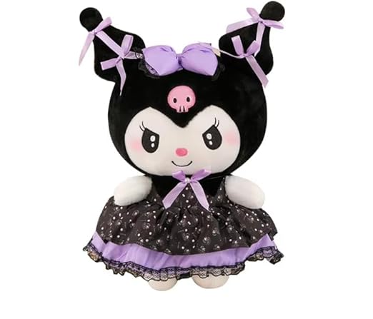 Tickles Anime Mermaid Soft Stuffed Plush Animal Toy for Kids 35 cm Color Purple