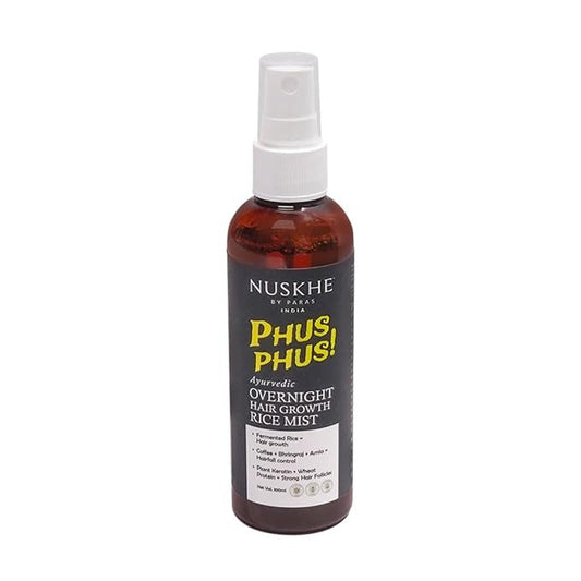 Nuskhe by Paras Ayurvedic Overnight Hair Growth Rice Mist for Extreme Hair Growth - 100 ml