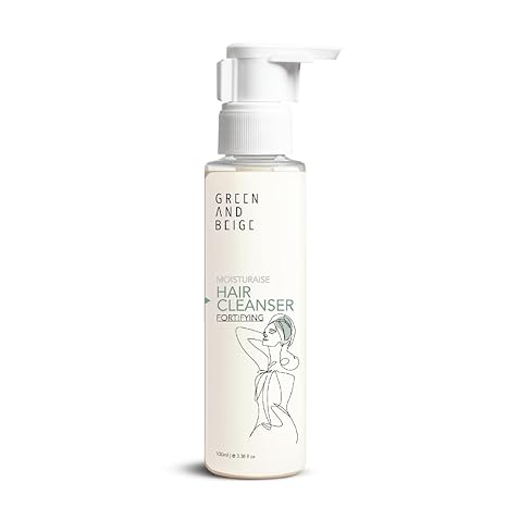 Green And Beige Moisturaise Fortifying Hair Cleanser - 100 ml