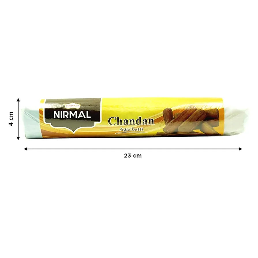 Shubhkart Nirmal Chandan Agarbatti Muttha Pack Long Lasting Incense Sticks Sandalwood Fragrance 250gms