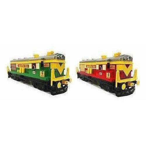 Train Engine (Set Of 2 Piece) (Green And Red)
