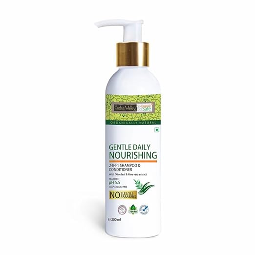 Indus Valley Organic Shampoo and Conditioner for Hair Care - 200 Ml