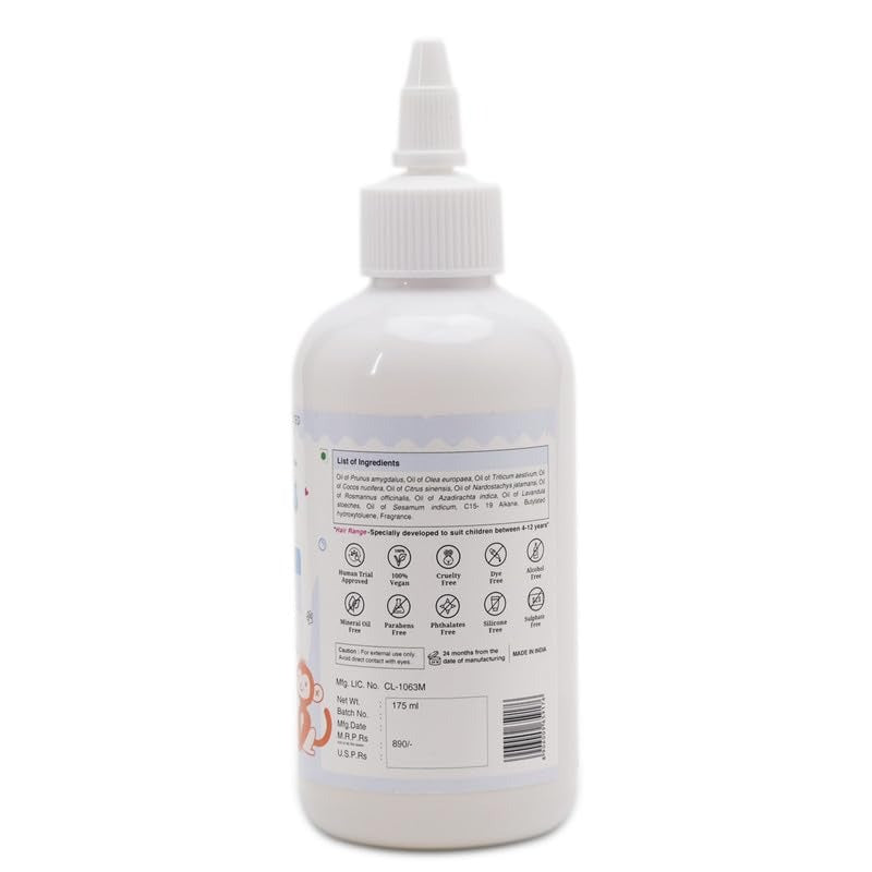 Simply Kids Hair Oil for 4-12 Years - 175 ml