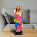 Newven Polymarble Madona Showpiece Idol Christian Statues Mother Mary Catholic Wall Decorative