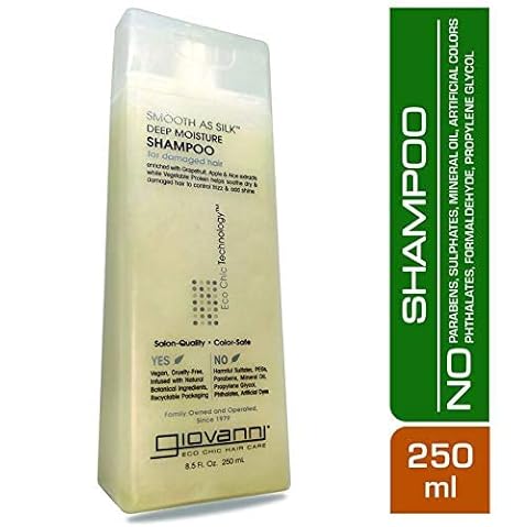 Giovanni Organic Smooth As Silk Deep Moisture Shampoo - 250 ml