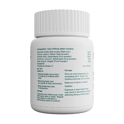 R3set Natural Instant Ease Tablets - 30 tabs