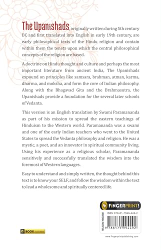The Upanishads by Swami Paramananda