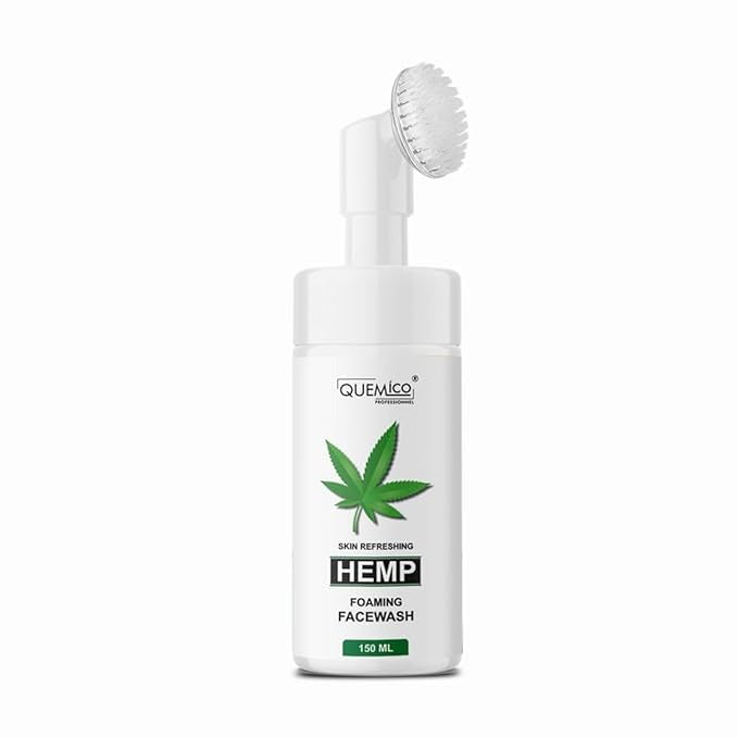 Quemico Professionnel Hemp Restoring & Balancing Foaming Face Wash - 100 ml