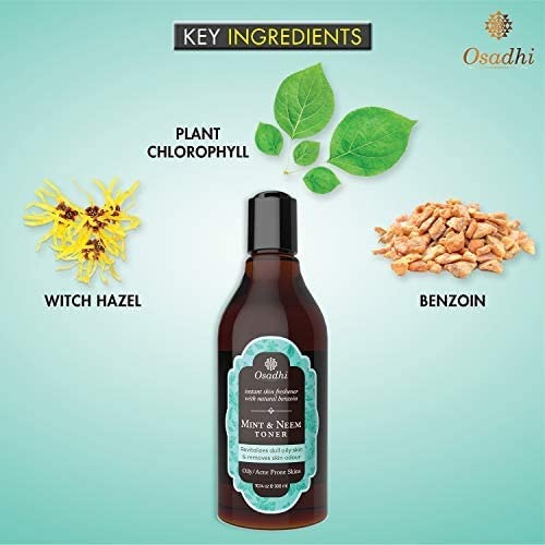 Osadhi Vegan Skin Toner Mint & Neem - 300 ml