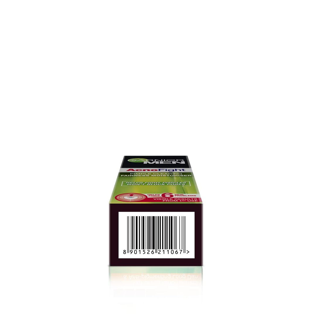 Garnier Men Acno Fight Pimple Clearing Brightening Cream Moisturizer, 45G