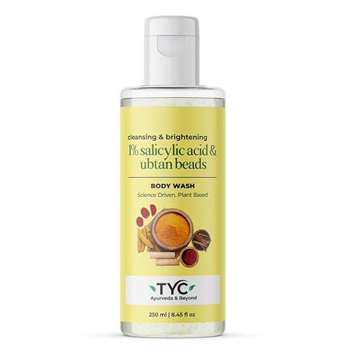 Trust Your Choice Ubtan Bodywash For Cleansing And Skin Brightening With Salicylic Acid - 250 ml