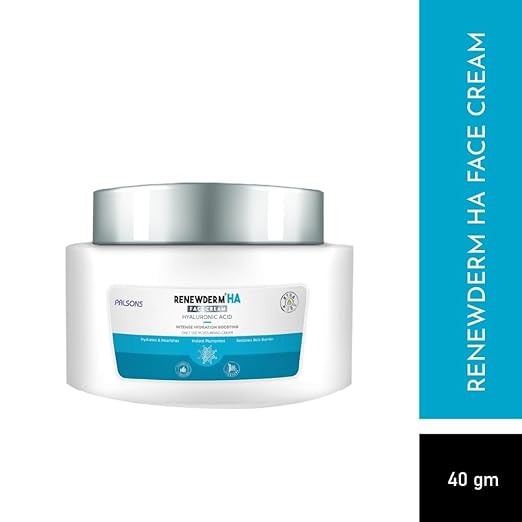 Renewderm HA Intense Hydration Boosting Daily Use Moisturising Cream - 40 gms