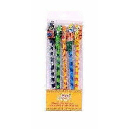Handpainted Pencil Toys (Set of 5)
