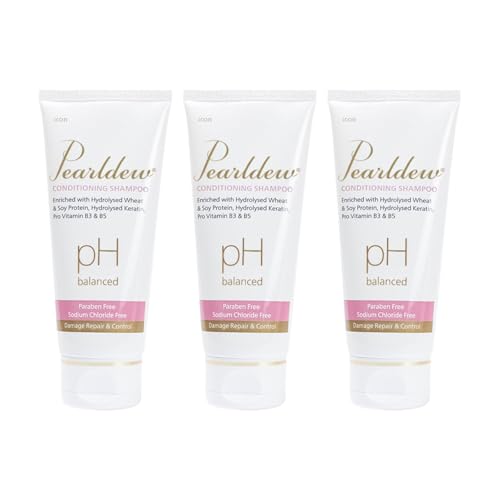 Pearldew Conditioning Shampoo, Damage Repair & Control, Paraben Free, pH Balanced - 100 ml | Pack Of 3