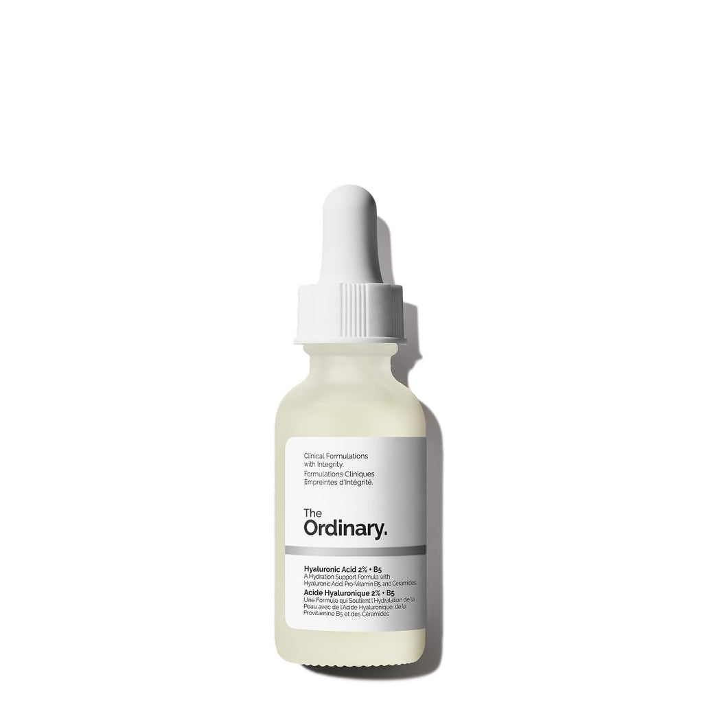 The Ordinary Hyaluronic Acid 2% + B5 (with Ceramides), Multi-Depth Hydration Serum for Plumper, Smoother Skin