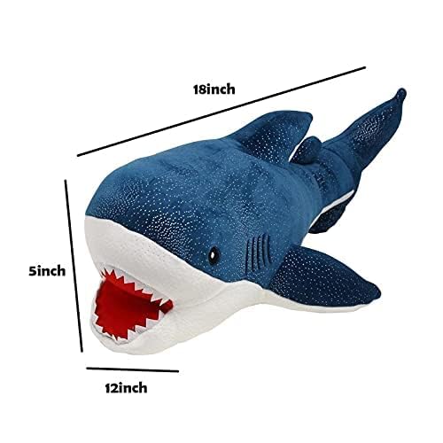Tickles Shark Soft Toy Stuffed Soft Plush Toy for Kids 38 Cm