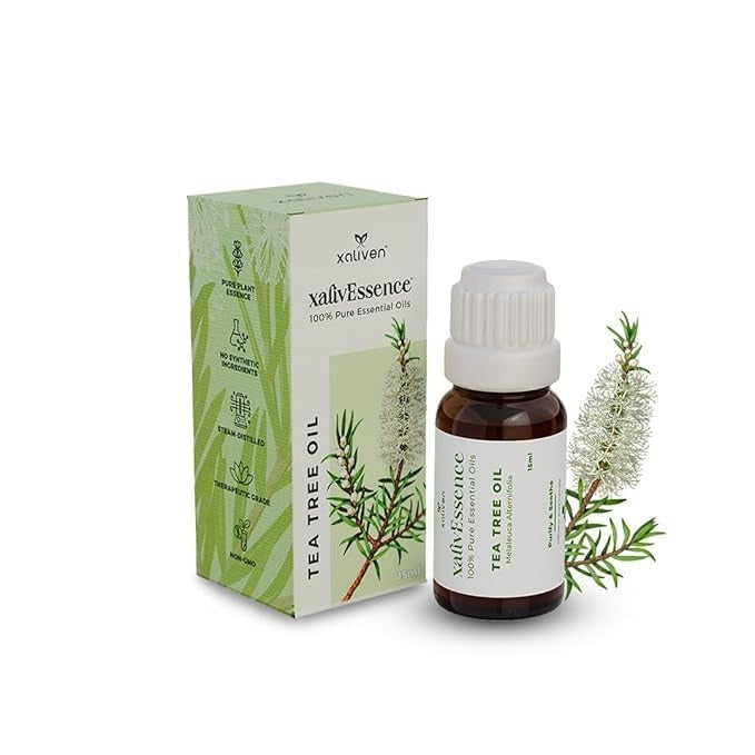 Xalivessence Tea Tree Essential Oil - 15 ml (Pack of 3)