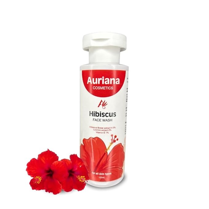 Auriana Cosmetics Hibiscus Face Wash - 125 ml