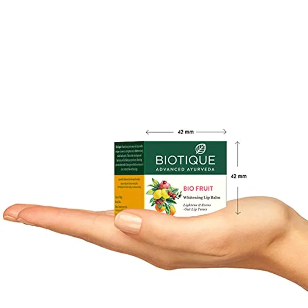 Biotique Advanced Ayurveda Bio Fruit Whitening Lip Balm - 12 gm